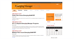 Desktop Screenshot of emergingmanagermonthly.com